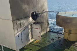 Russia says it struck two Ukrainian bulk carriers and a tanker near Odesa