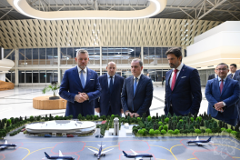 Slovak President departs Fuzuli Airport for Baku-PHOTO 
