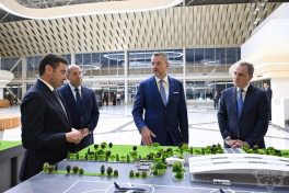 Slovak President departs Fuzuli Airport for Baku-PHOTO 