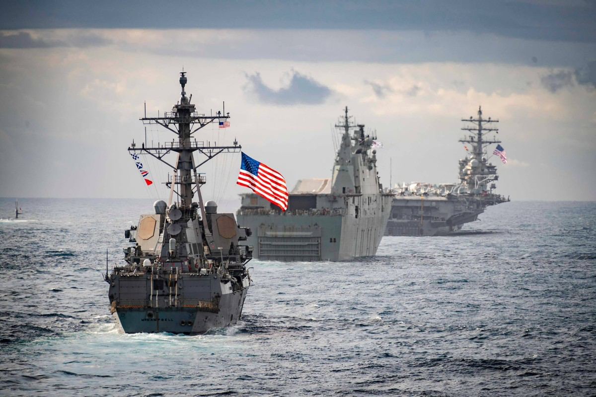 US naval blockade of Iranian ports goes into effect