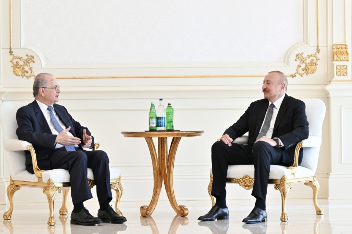 President Ilham Aliyev receives Palestinian Prime Minister Mohammad Mustafa