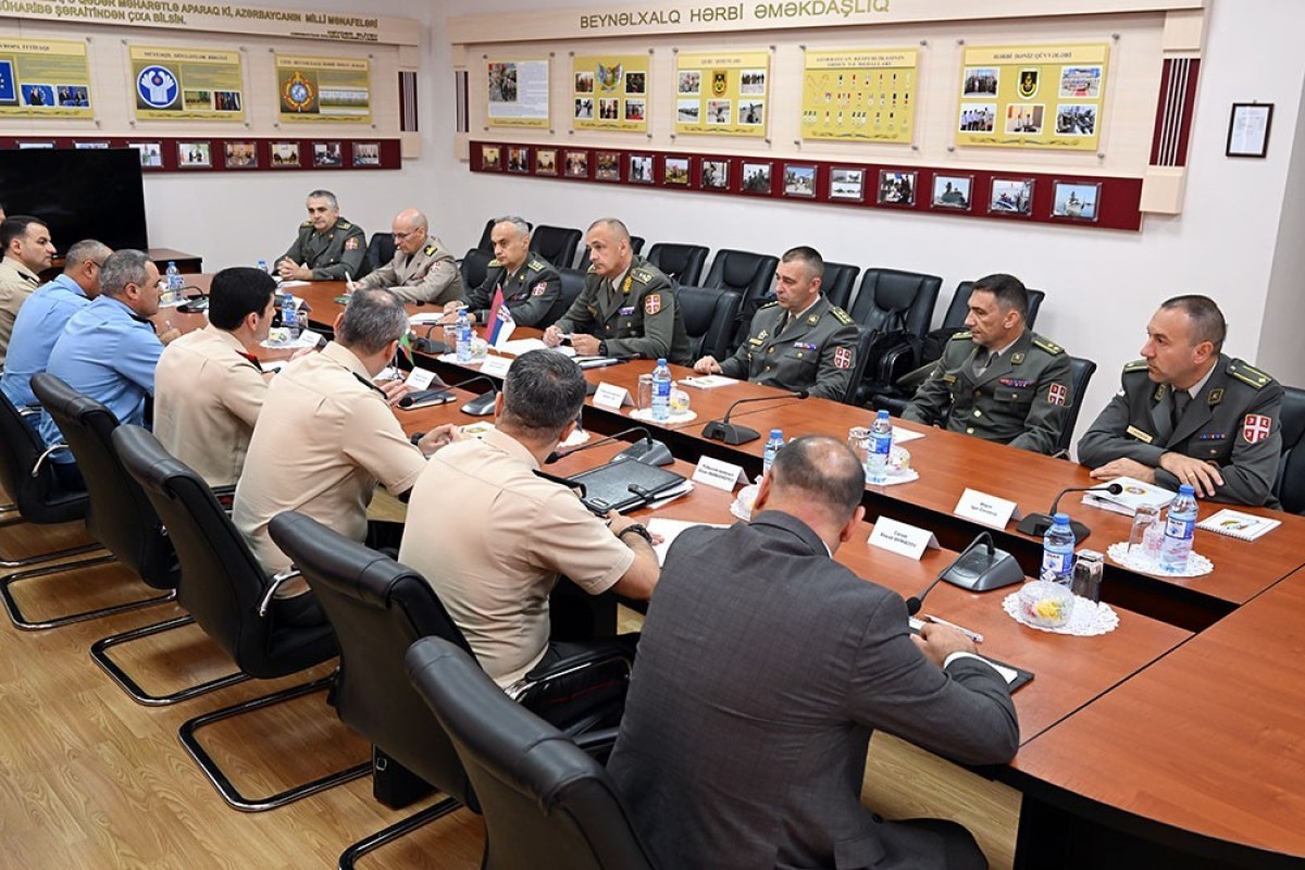 Azerbaijan–Serbia Joint High-Level Working Group on Military Cooperation convenes in Baku