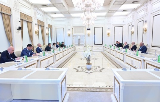 Speaker of Azerbaijan's Parliament meets with Palestinian Prime Minister