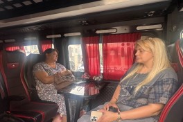 Another group of former IDPs departs for Shukurbeyli village in Jabrayil