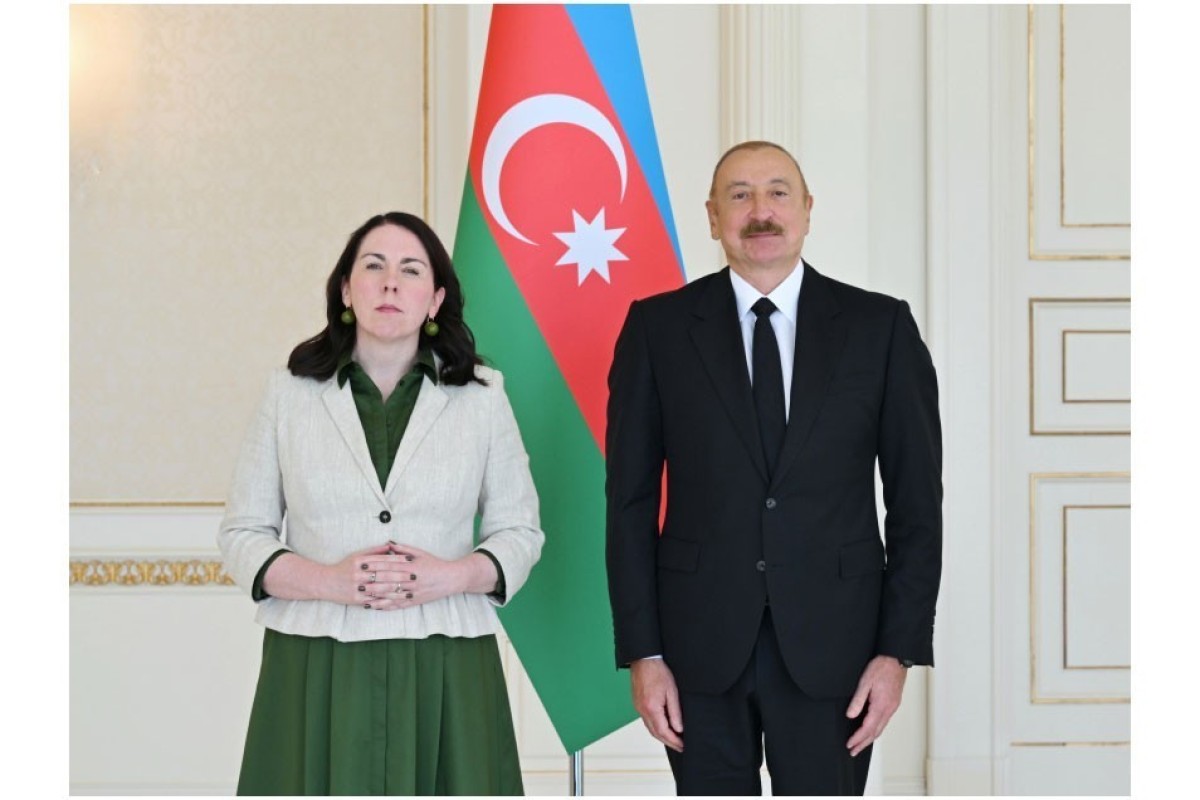President of Azerbaijan receives credentials of Ireland