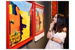 Leyla Aliyeva attends presentation of "Azerbaijani Carpets – From Tradition to Contemporary Art" exhibition in Budapest - PHOTO 