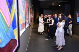 Leyla Aliyeva attends presentation of "Azerbaijani Carpets – From Tradition to Contemporary Art" exhibition in Budapest - PHOTO 