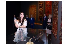 Leyla Aliyeva attends presentation of "Azerbaijani Carpets – From Tradition to Contemporary Art" exhibition in Budapest - PHOTO 