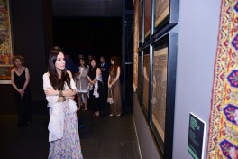 Leyla Aliyeva attends presentation of "Azerbaijani Carpets – From Tradition to Contemporary Art" exhibition in Budapest - PHOTO 