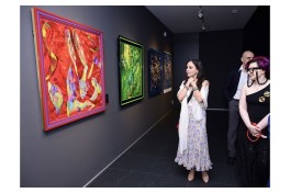 Leyla Aliyeva attends presentation of "Azerbaijani Carpets – From Tradition to Contemporary Art" exhibition in Budapest - PHOTO 