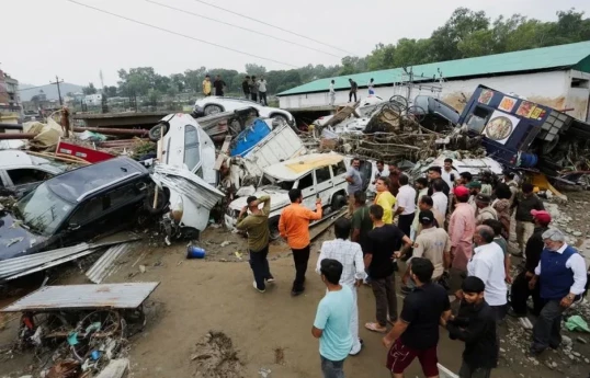 Floods, landslides across northern India kill at least 25