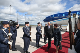 President of Azerbaijan Ilham Aliyev arrived in Germany for official visit