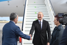 President of Azerbaijan Ilham Aliyev arrived in Germany for official visit