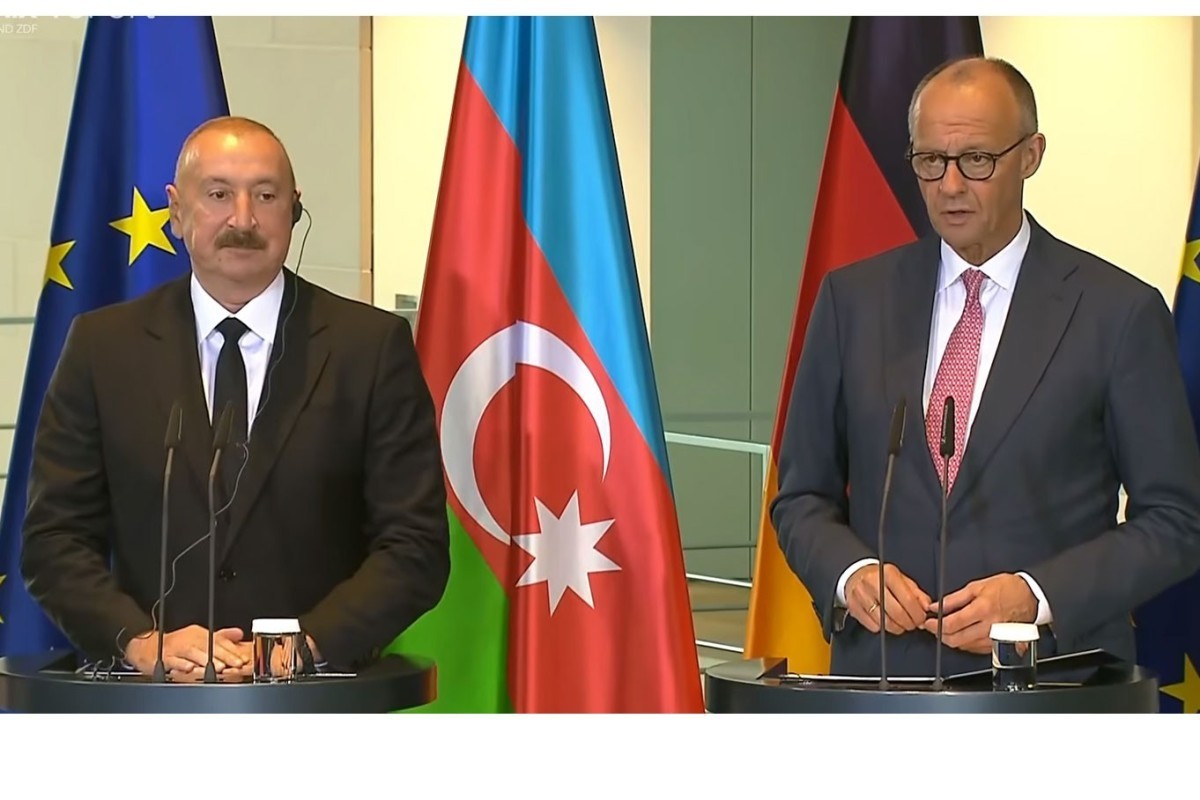 President Ilham Aliyev and Federal Chancellor Friedrich Merz made press statements - <span class="red_color">UPDATED