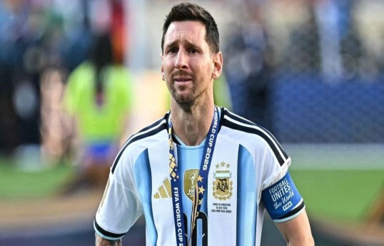 Argentina national team captain Lionel Messi