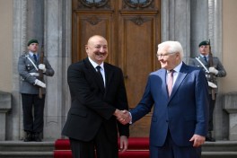 Presidents of Azerbaijan and Germany held one-on-one meeting - UPDATED 