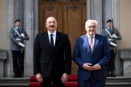 Presidents of Azerbaijan and Germany held one-on-one meeting - UPDATED 
