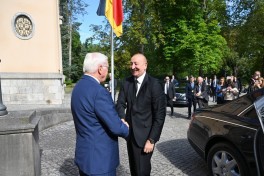 Presidents of Azerbaijan and Germany held one-on-one meeting - UPDATED 