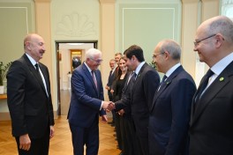 Presidents of Azerbaijan and Germany held expanded meeting - UPDATED 