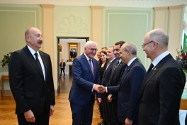 Presidents of Azerbaijan and Germany held expanded meeting - UPDATED 
