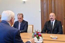 Presidents of Azerbaijan and Germany held expanded meeting - UPDATED 
