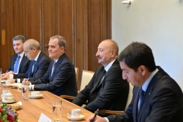 Presidents of Azerbaijan and Germany held expanded meeting - UPDATED 