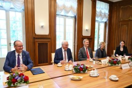 Presidents of Azerbaijan and Germany held expanded meeting - UPDATED 