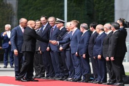 Official welcome ceremony was held for President Ilham Aliyev in Berlin