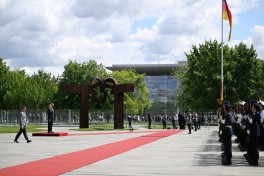 Official welcome ceremony was held for President Ilham Aliyev in Berlin
