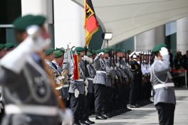 Official welcome ceremony was held for President Ilham Aliyev in Berlin