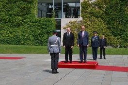 Official welcome ceremony was held for President Ilham Aliyev in Berlin