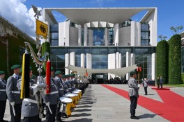 Official welcome ceremony was held for President Ilham Aliyev in Berlin
