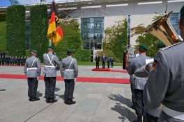 Official welcome ceremony was held for President Ilham Aliyev in Berlin
