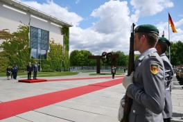 Official welcome ceremony was held for President Ilham Aliyev in Berlin