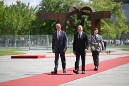 Official welcome ceremony was held for President Ilham Aliyev in Berlin