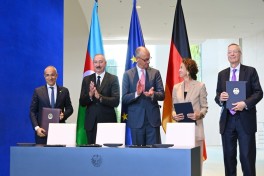 Azerbaijani-German documents signed in Berlin - UPDATED 