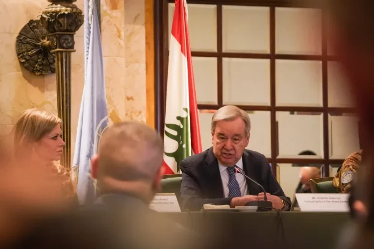 UN Secretary-General Antonio Guterres
