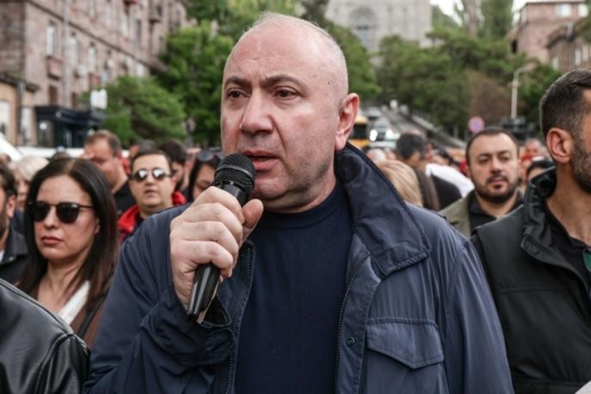 Leader of the opposition Mother Armenia party, Andranik Tevanyan