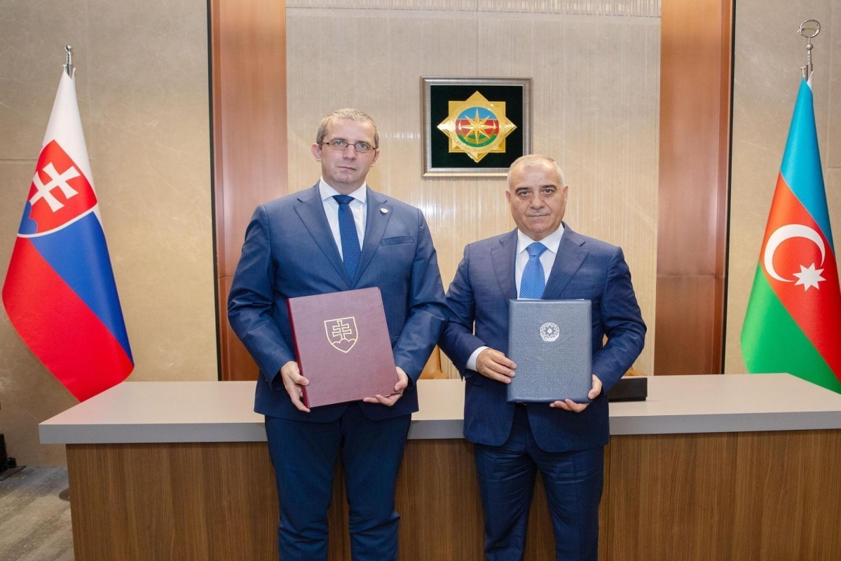 Azerbaijan and Slovakia sign agreement on exchange of classified information