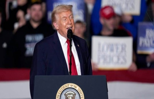 Trump: I'd like to be the next president