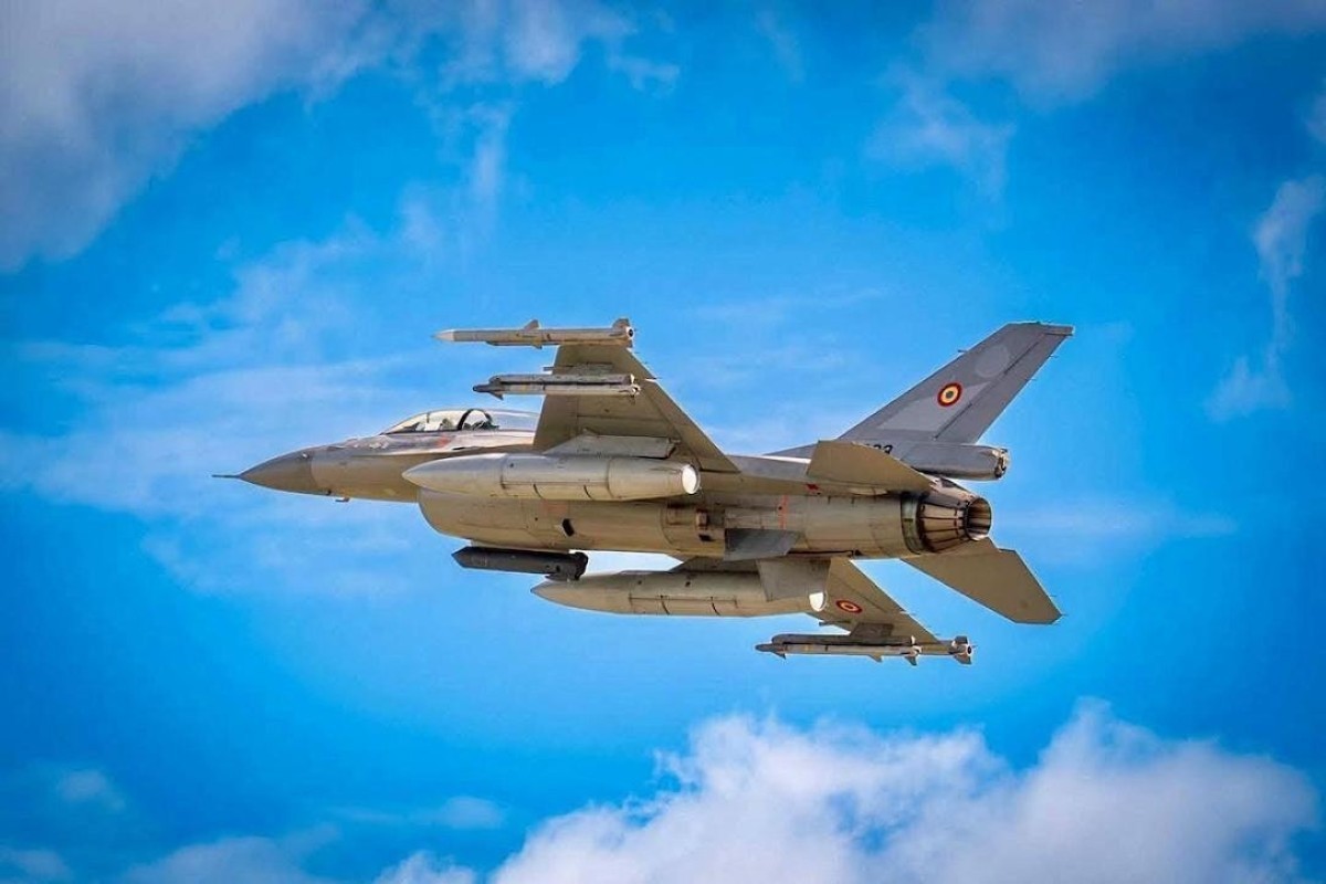 F-16 downs drone in Romania