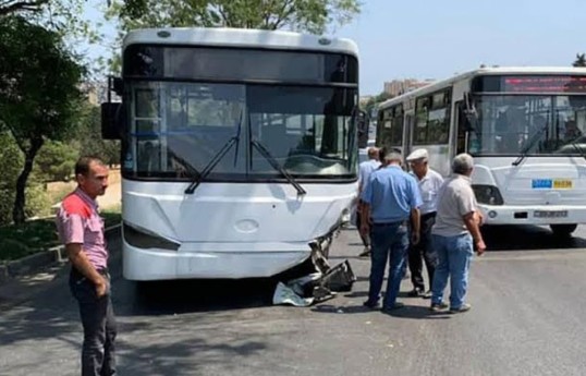22 people hospitalized after traffic accident in Baku's Bina Sovkhoz area