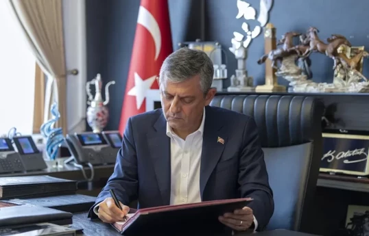 Former Chairman of Türkiye's Republican People's Party (CHP) Özgür Özel