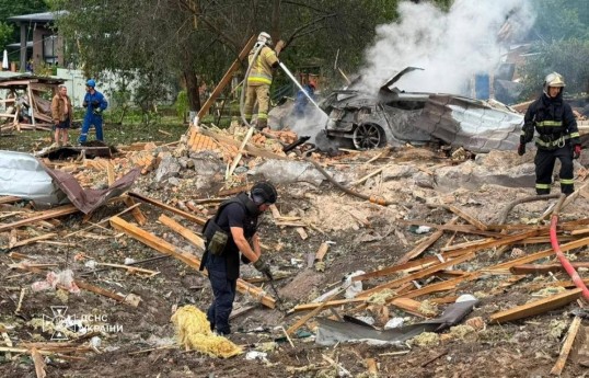 10 killed, about 100 injured in missile strike in Kyiv region, investigation launched