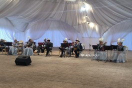Reception held for Azerbaijani journalists at Kyrgyz President's State Residence No. 2