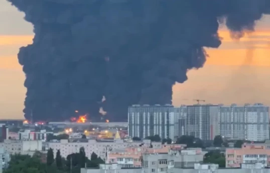 Ukrainian drones strike Wildberries warehouse in Russia