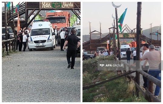 Stage collapses at National Highland Festival in Azerbaijan