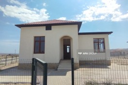 Construction nearing completion in Jabrayil's Soltanli village, first residents expected to return by year-end - PHOTO 