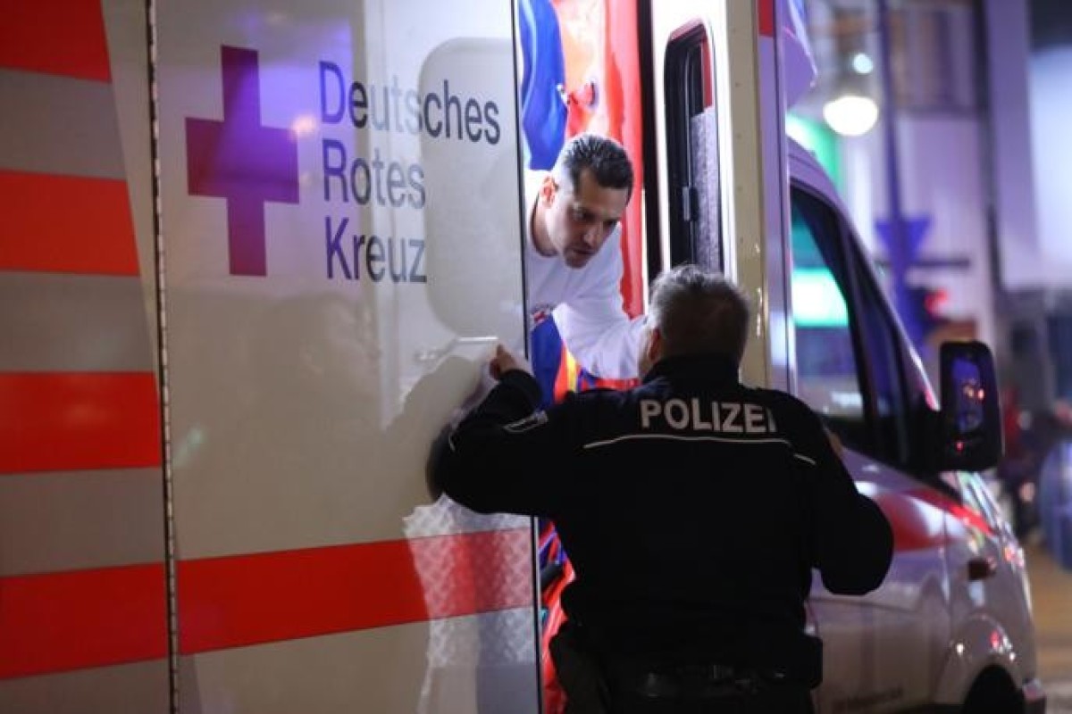 Berlin Pride march called off after car crashes into crowd of people near route
