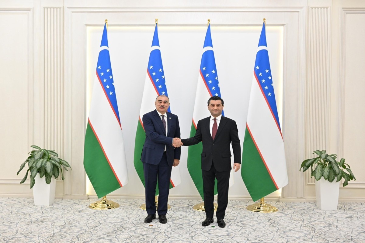 Azerbaijani Ambassador to Uzbekistan Rashad Mammadov and Minister of Foreign Affairs of the Republic of Uzbekistan Bakhtiyor Saidov